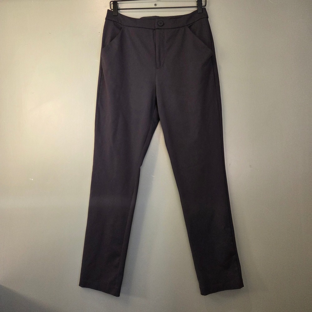 Duluth Trading Co Women's Nonstop Knit Chino Pants Black Size 10